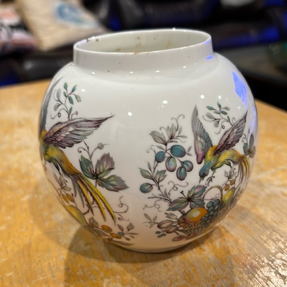Roy Kirkham Bone China small vase.